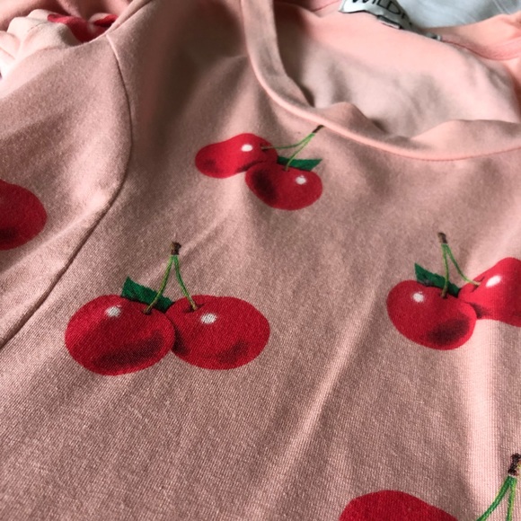 Wildfox Couture Cherry babydoll top size XS - Picture 4 of 6